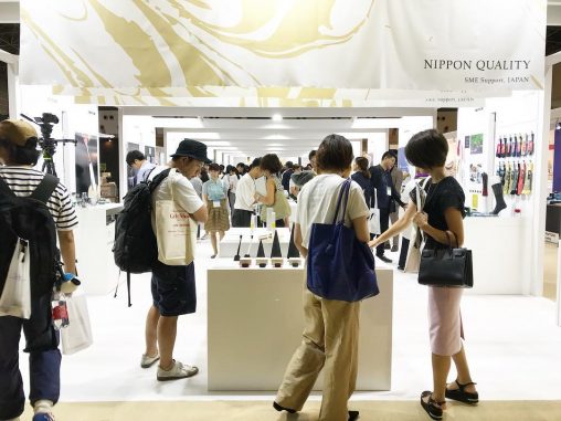ギフトショー・中小機構・NIPPON QUALITY・展示会集合ブースデザイン装飾