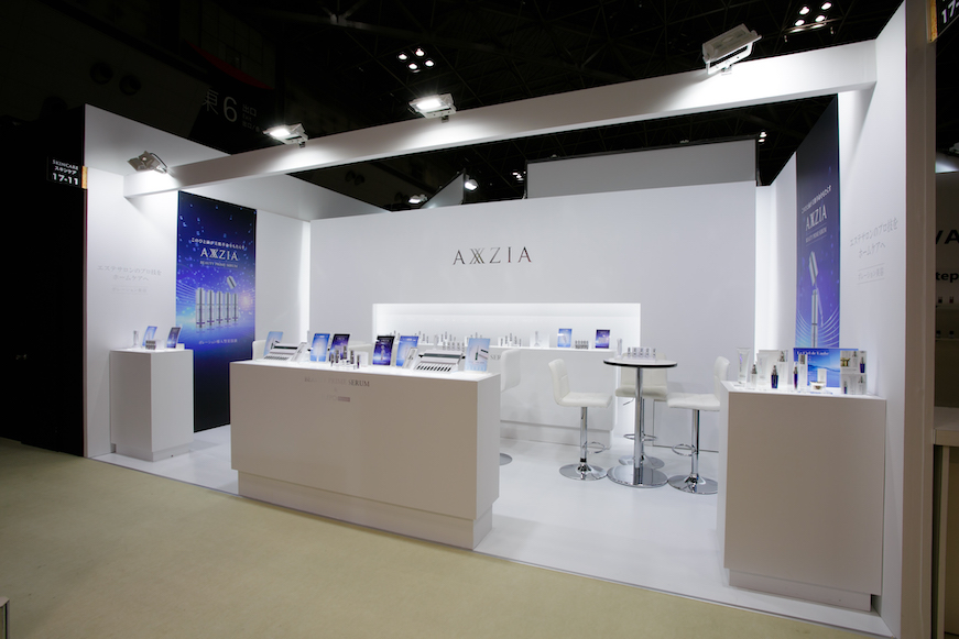 国際化粧品展　ブースデザイン