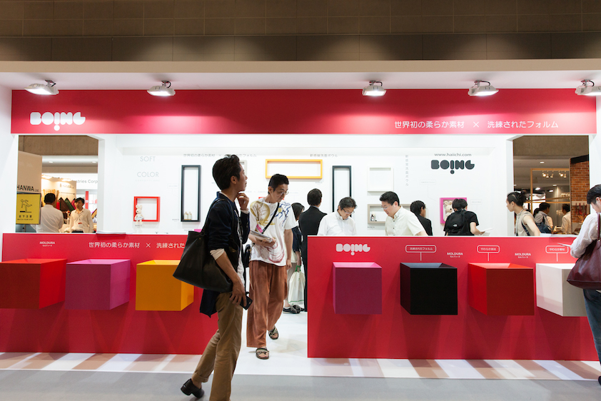 インテリアライフスタイル2015ブースデザインの様子