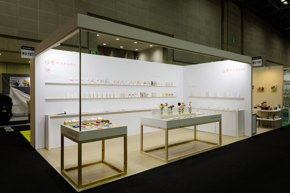 ギフト・ショー春2018の展示会ブースデザイン装飾