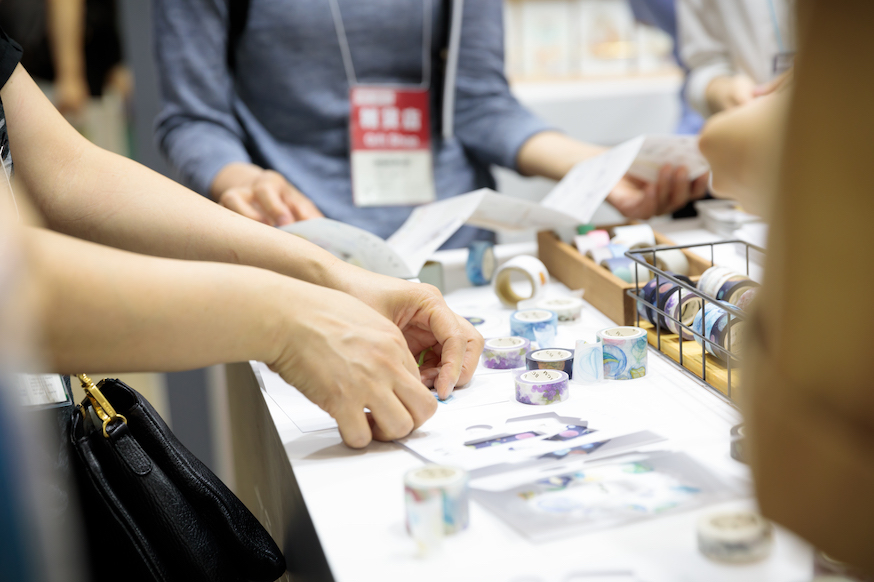 ISOT国際文具紙製品展の展示会ブースデザイン装飾