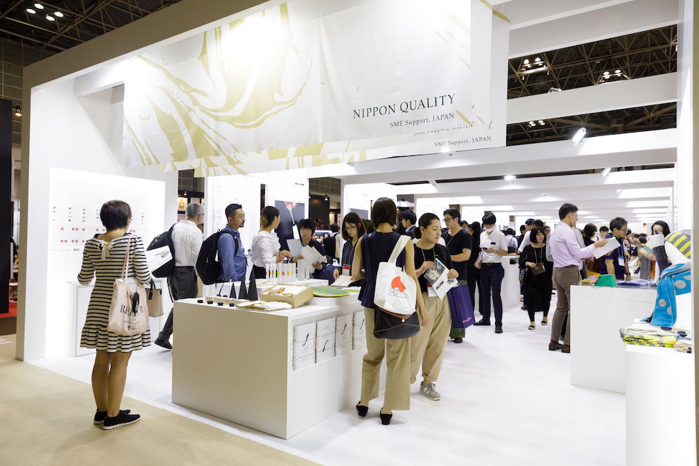 ギフトショー　NIPPONQUALITY　ブースデザイン