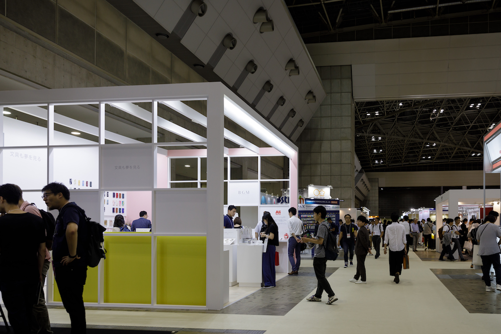 ISOT国際文具紙製品展2018ブースデザインの様子
