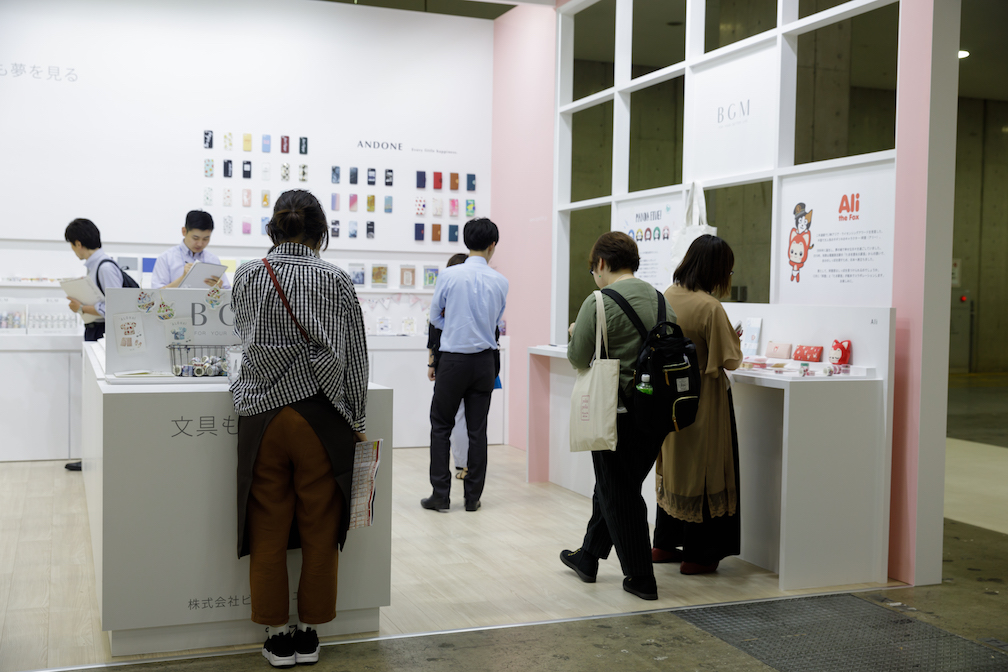 ISOT国際文具紙製品展2018ブースデザインの様子