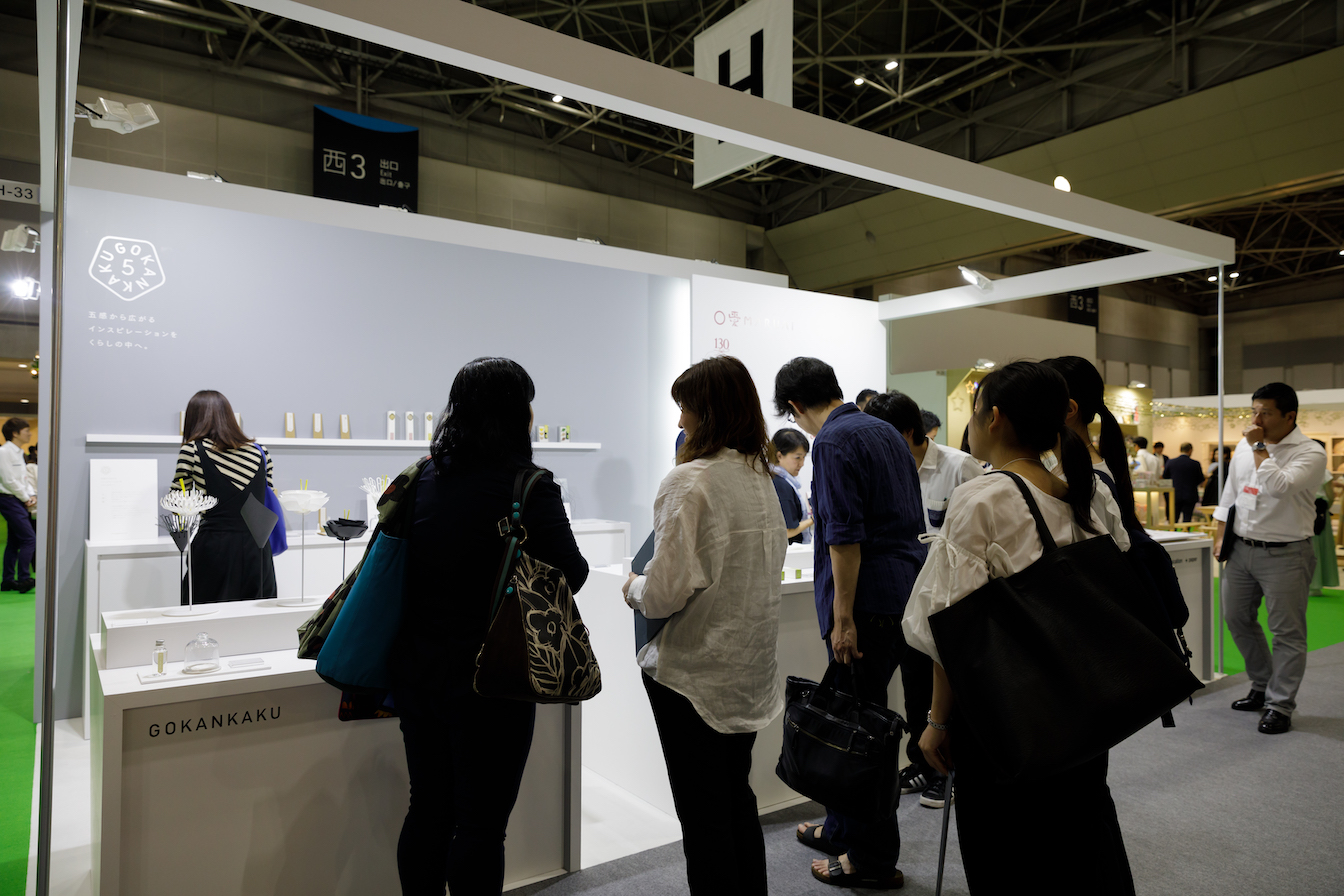 インテリアライフスタイル2018の展示会ブースデザイン装飾