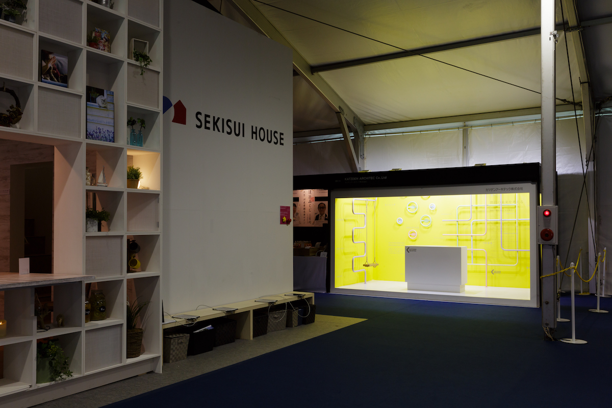 東京デザインウィーク2016の展示会ブースデザイン装飾