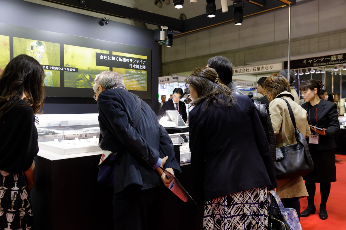 国際宝飾展2018の展示会ブースデザイン装飾