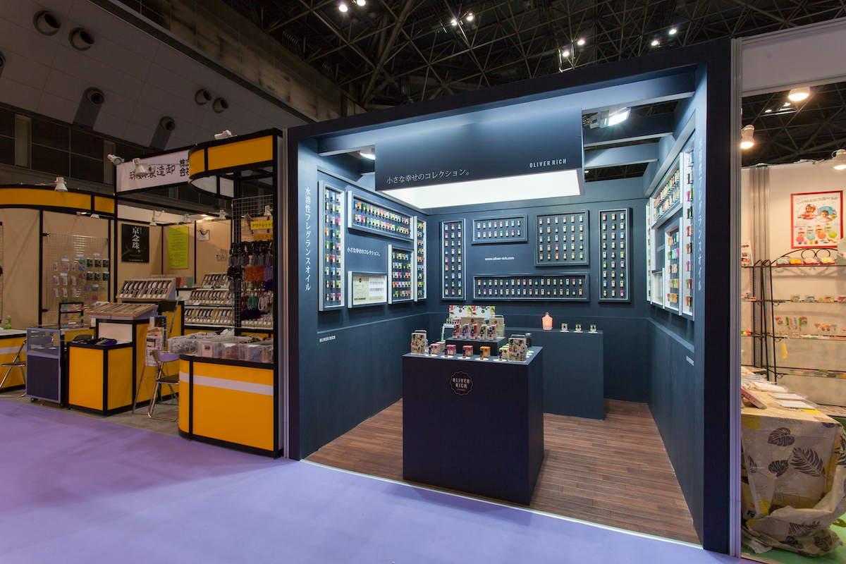 ギフト・ショー秋2015の展示会ブースデザイン装飾