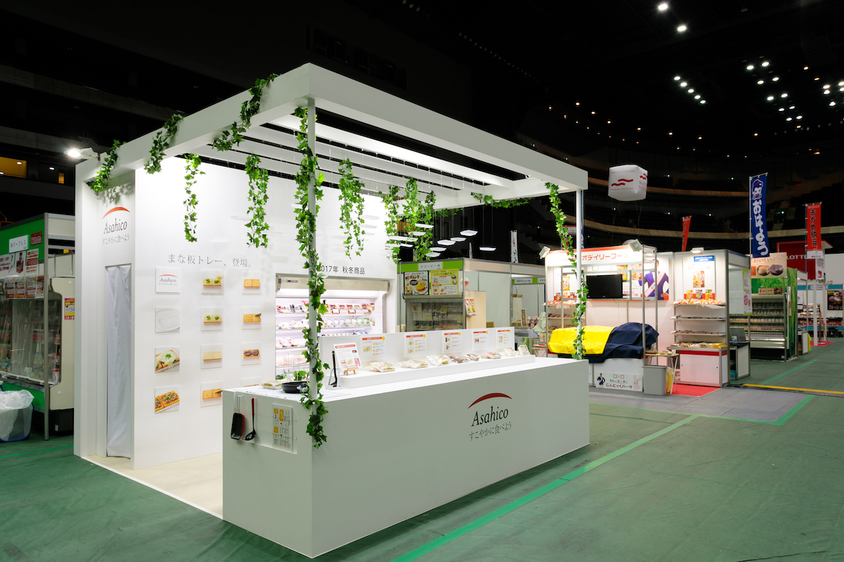 Food convention2017の展示会ブースデザイン装飾