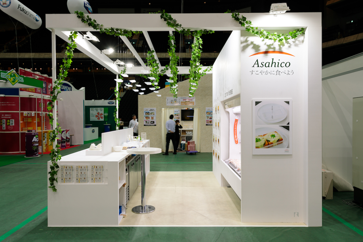 Food convention2017の展示会ブースデザイン装飾