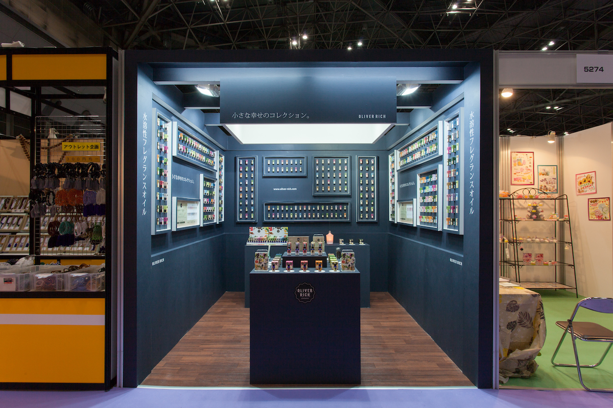 ギフト・ショー秋2015の展示会ブースデザイン装飾