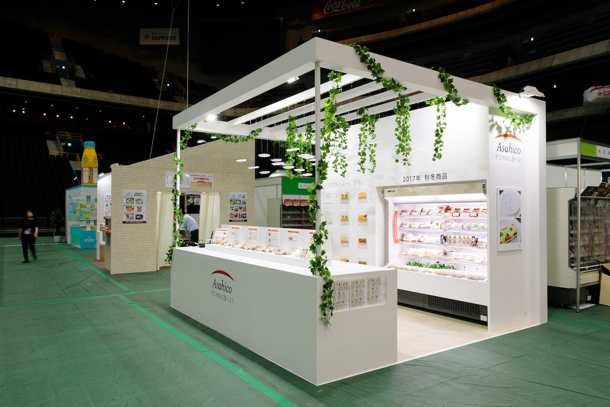 Food convention2017の展示会ブースデザイン装飾