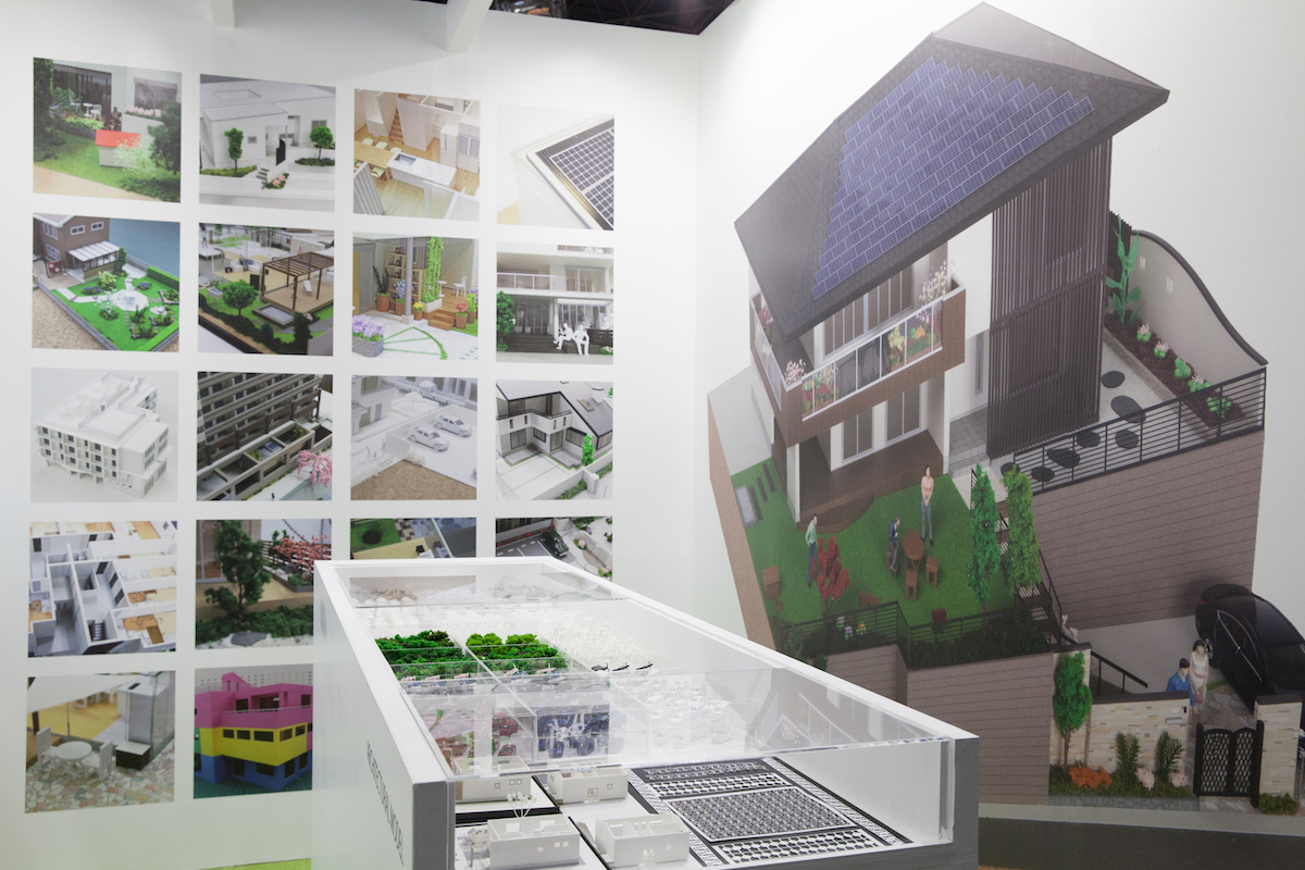 ジャパンホームショー2014の展示会ブースデザイン装飾