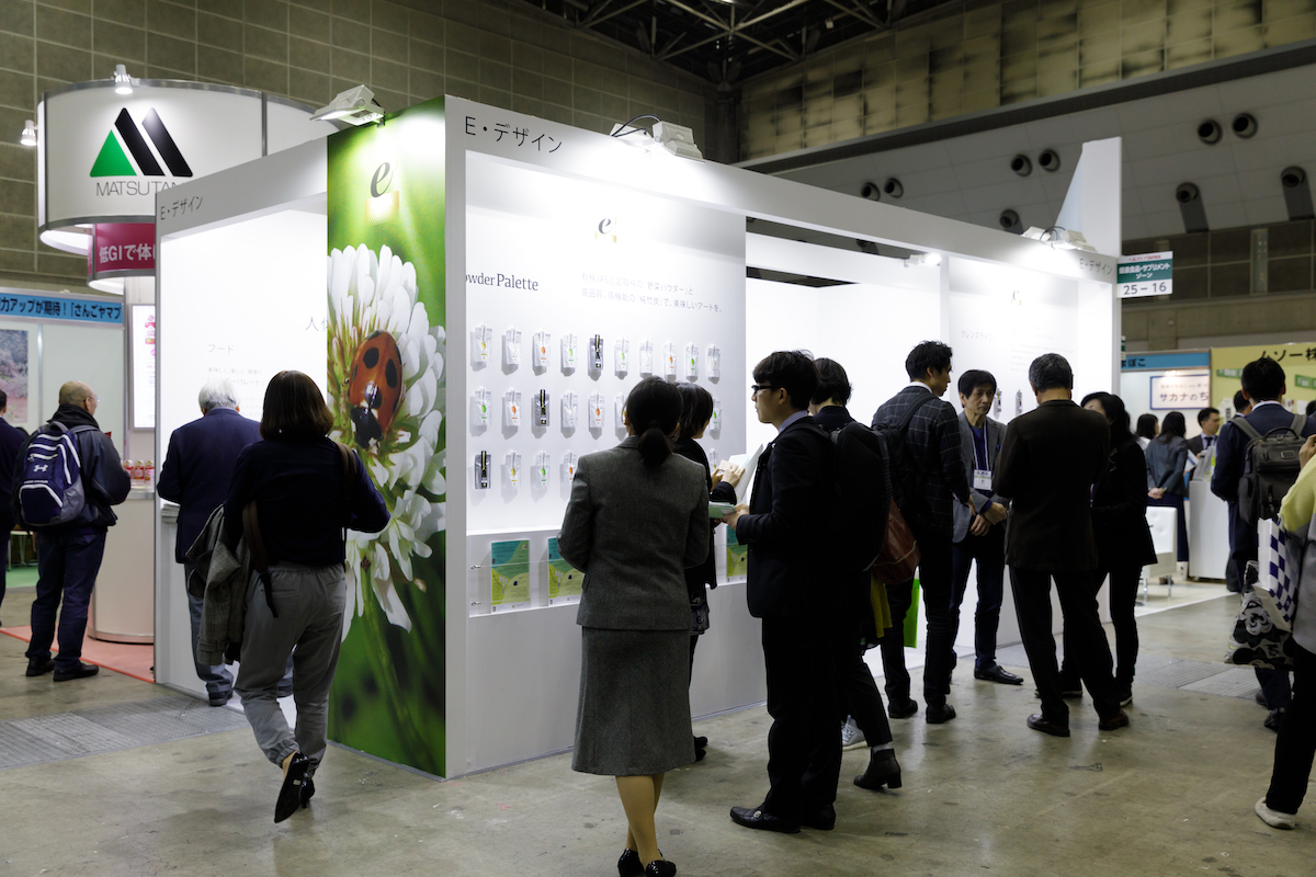 ケアテックス2018の展示会ブースデザイン装飾