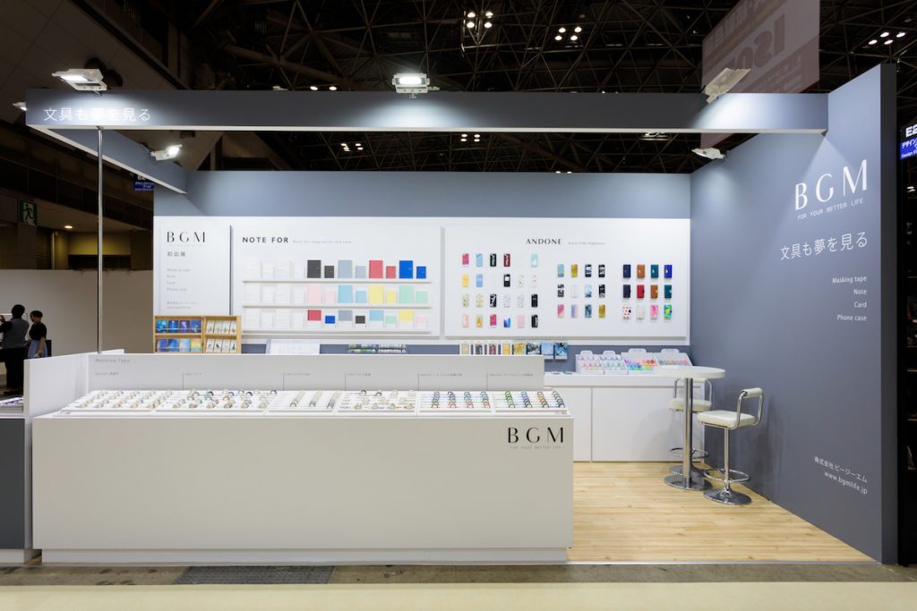 ISOT国際文具紙製品展の展示会ブースデザイン装飾