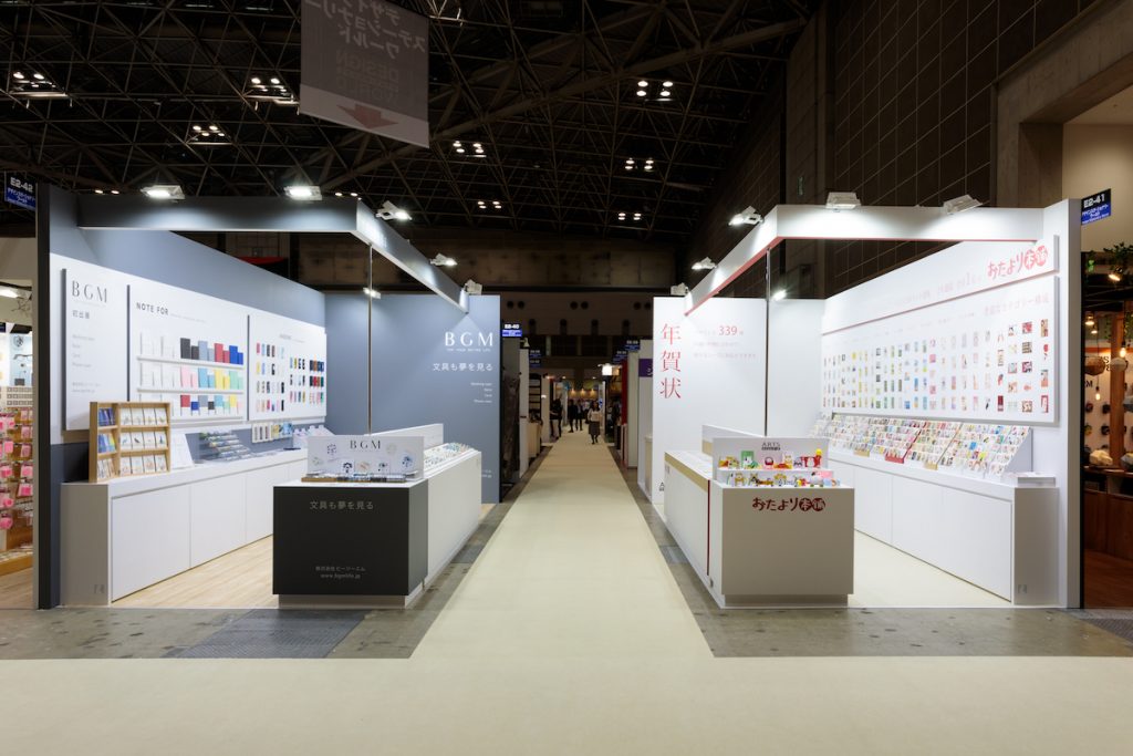 ISOT国際文具紙製品展の展示会ブースデザイン装飾