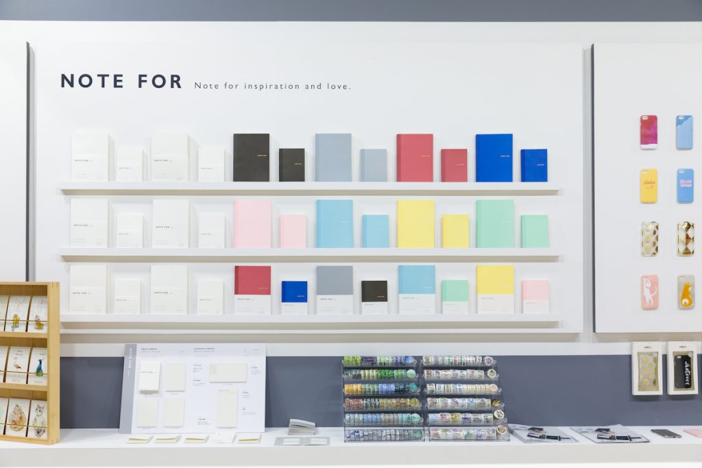 ISOT国際文具紙製品展の展示会ブースデザイン装飾
