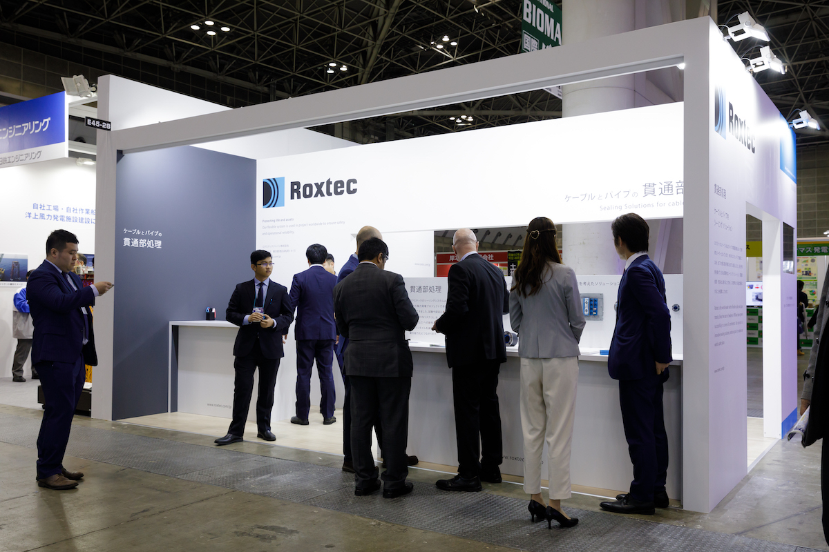 風力発電展2019の展示会ブースデザイン装飾