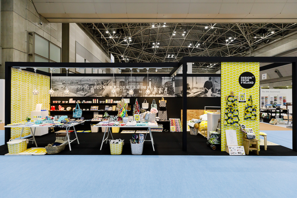 インテリアライフスタイル2019の展示会ブースデザイン装飾