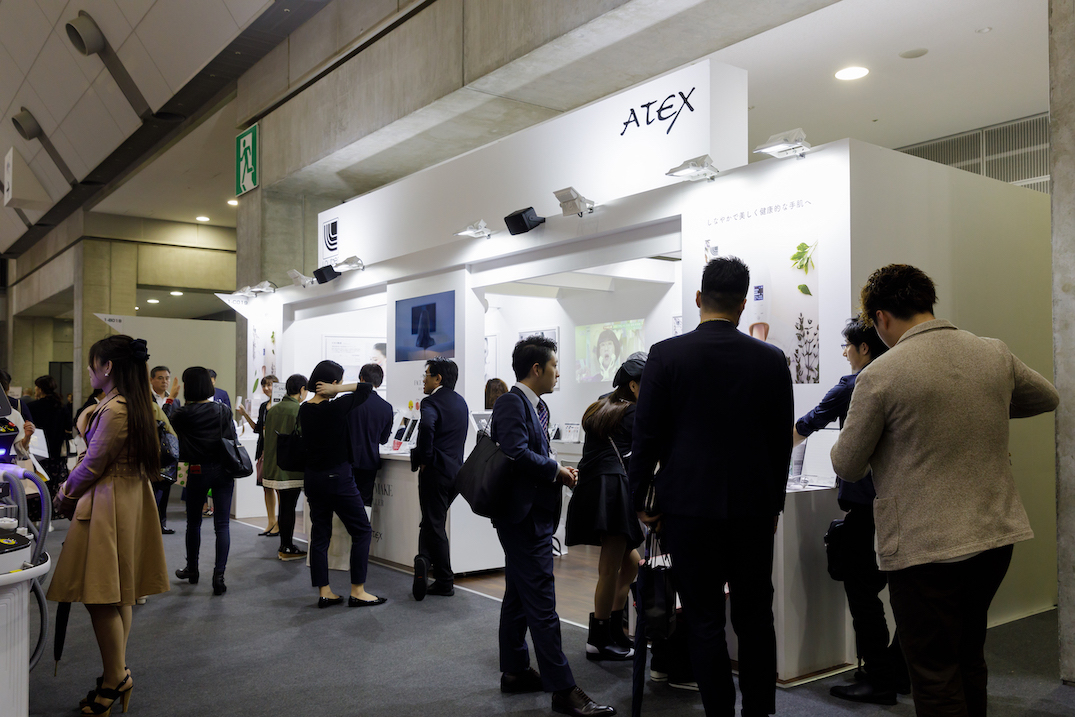 Beauty World Japan 2019の展示会ブースデザイン装飾