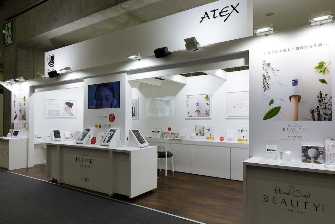 Beauty World Japan 2019の展示会ブースデザイン装飾