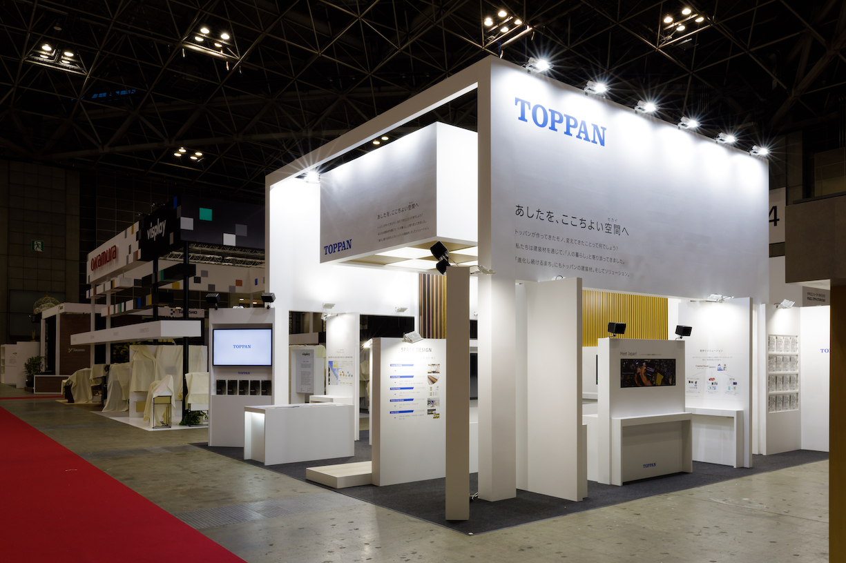 JAPANSHOP2019の展示会ブースデザイン装飾