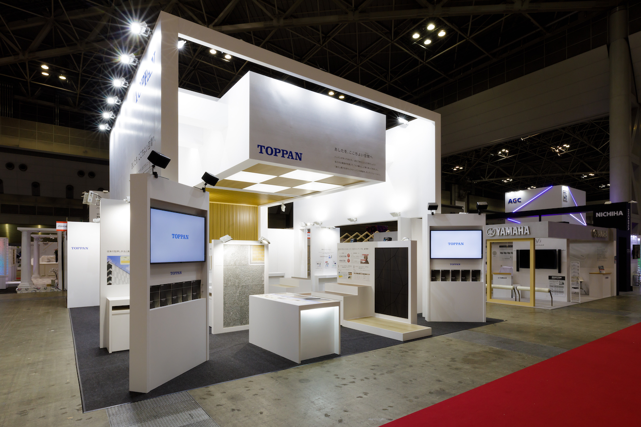 JAPANSHOP2019の展示会ブースデザイン装飾