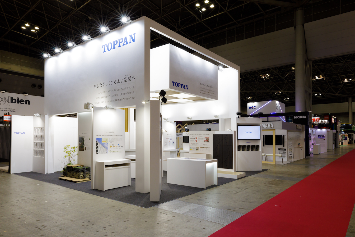 JAPANSHOP2019の展示会ブースデザイン装飾