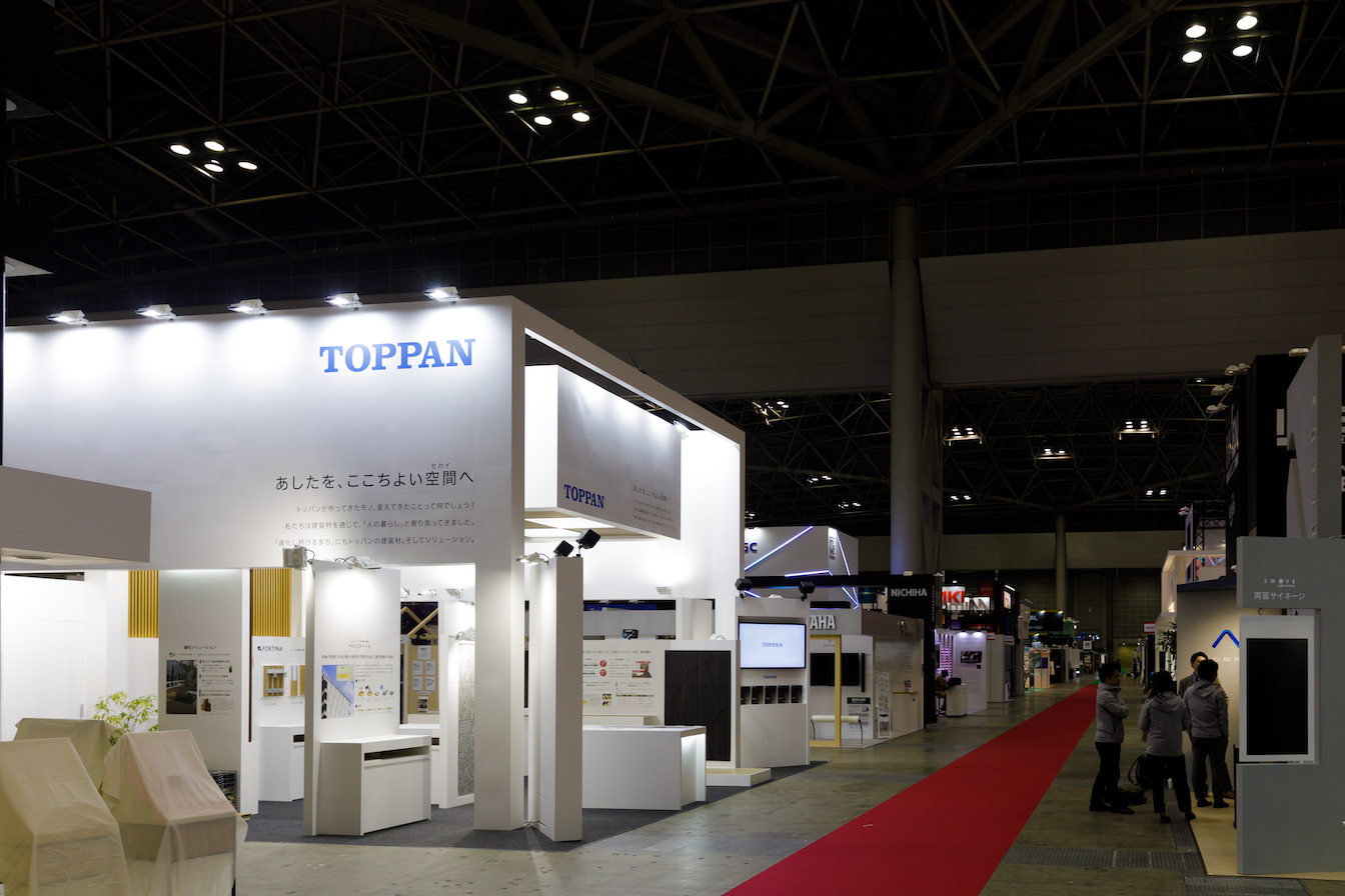 JAPANSHOP2019の展示会ブースデザイン装飾