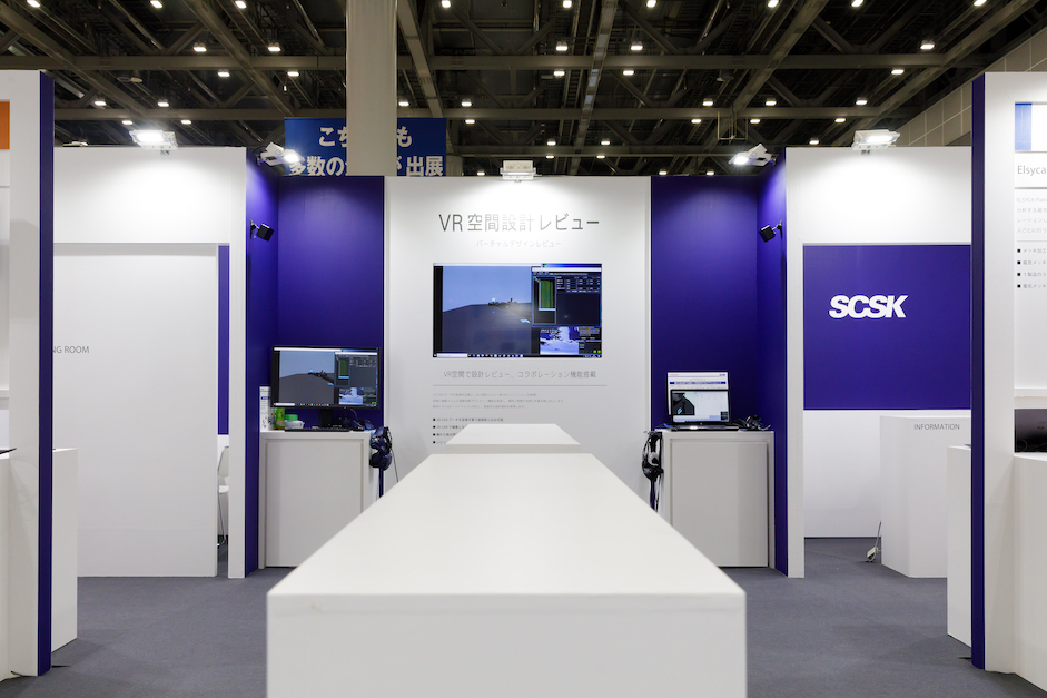 設計製造ソリューション展2019の展示会ブースデザイン装飾
