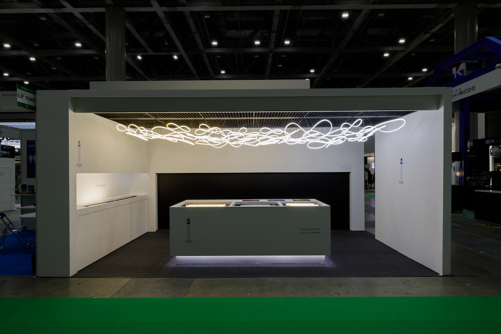 ライティングフェアの展示会ブースデザイン装飾