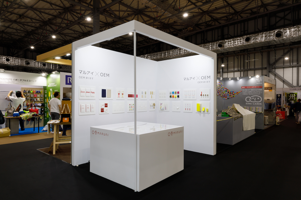 ギフト・ショー2019の展示会ブースデザイン装飾