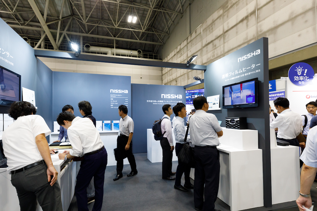 スマート工場EXPO2019の展示会ブースデザイン装飾