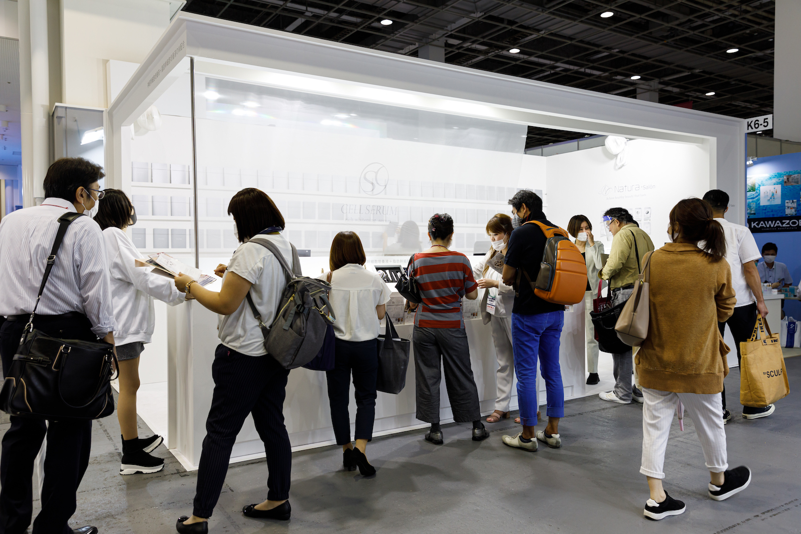COSME OSAKA 2020展示会ブースデザイン装飾