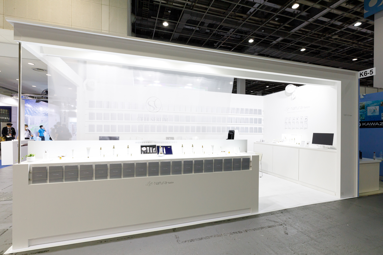 COSME OSAKA 2020展示会ブースデザイン装飾