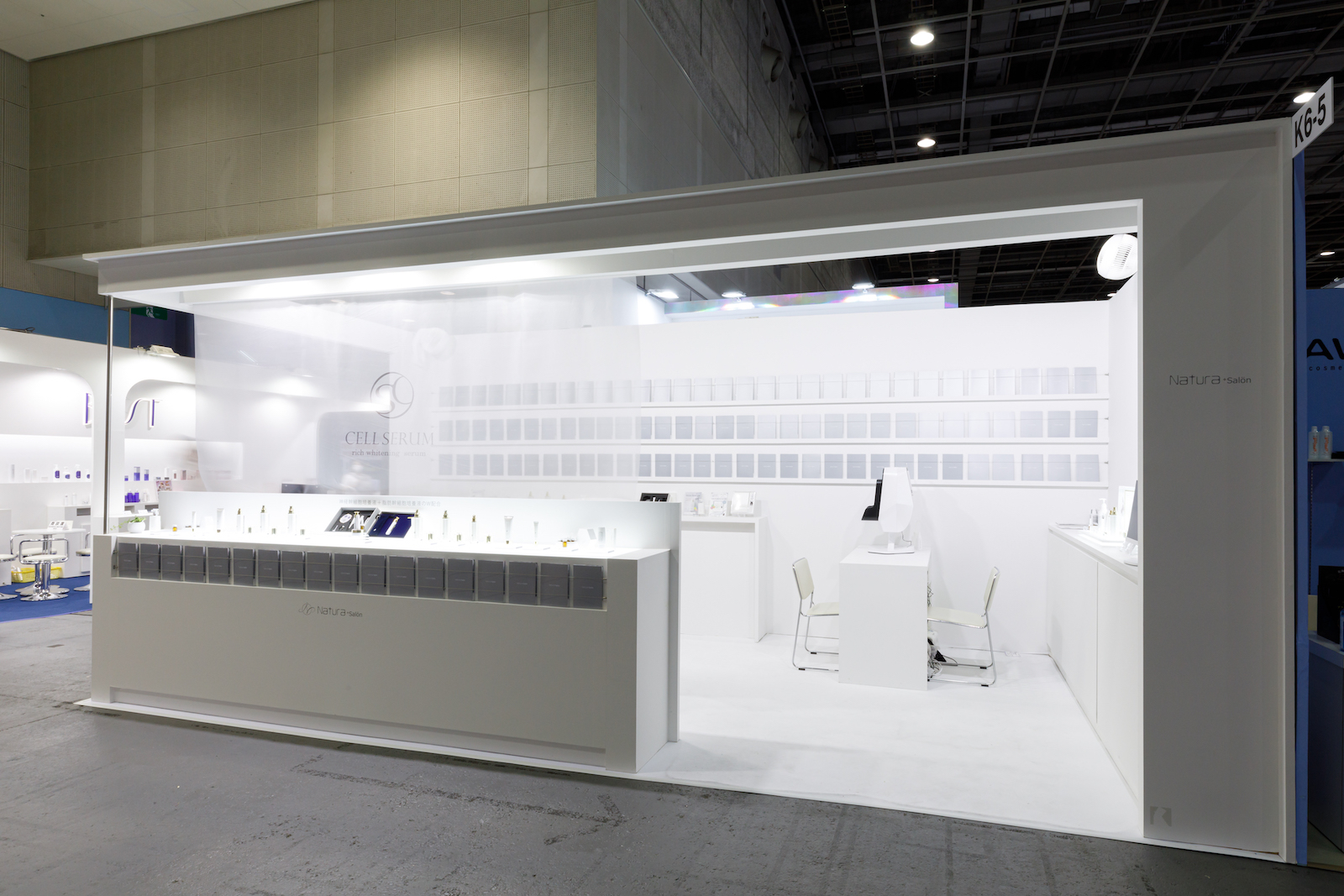 COSME OSAKA 2020展示会ブースデザイン装飾