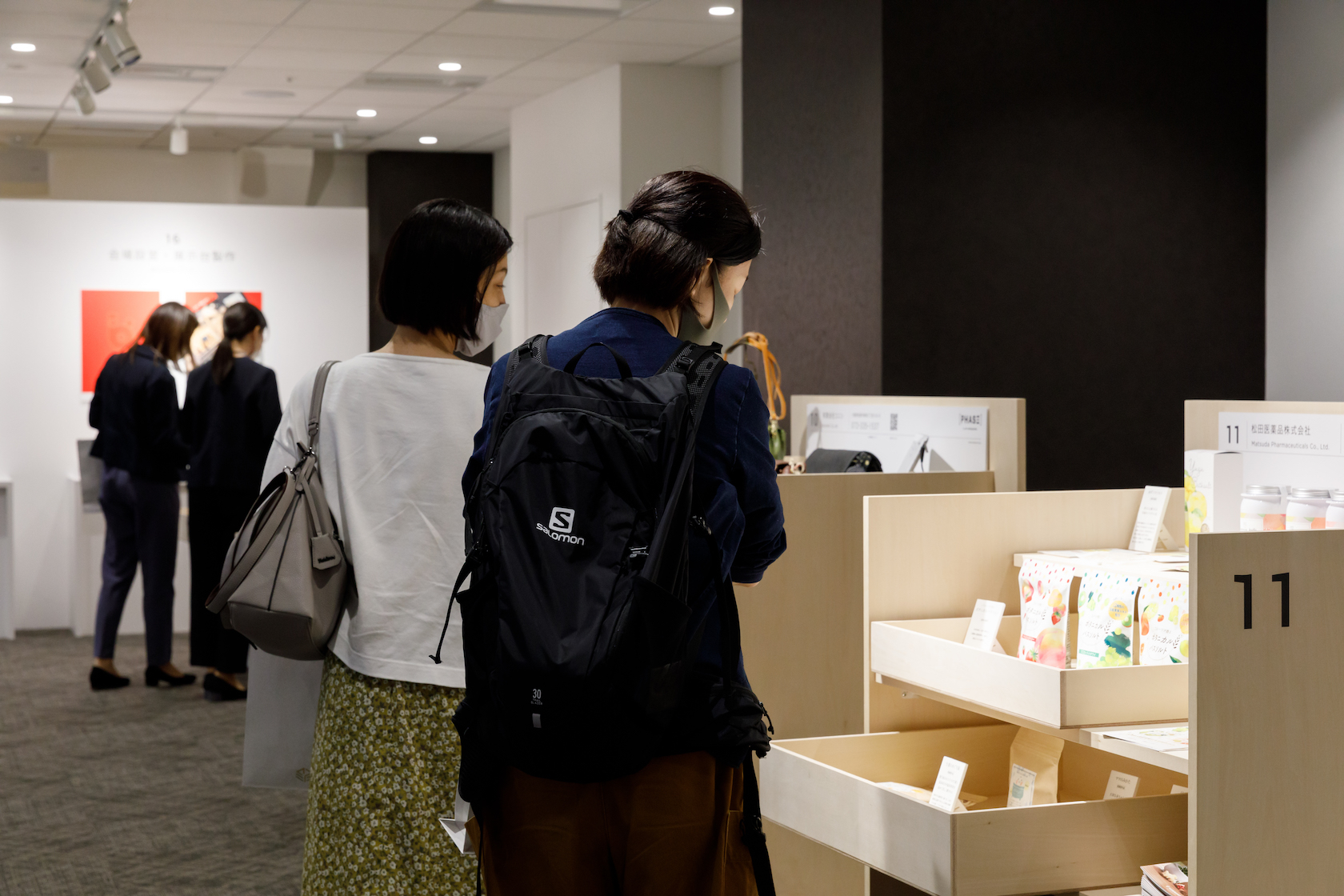 PHASE-AP品川の展示会ブースデザイン装飾