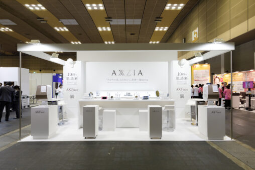 ビューティーワールドジャパン展示会ブースデザイン装飾