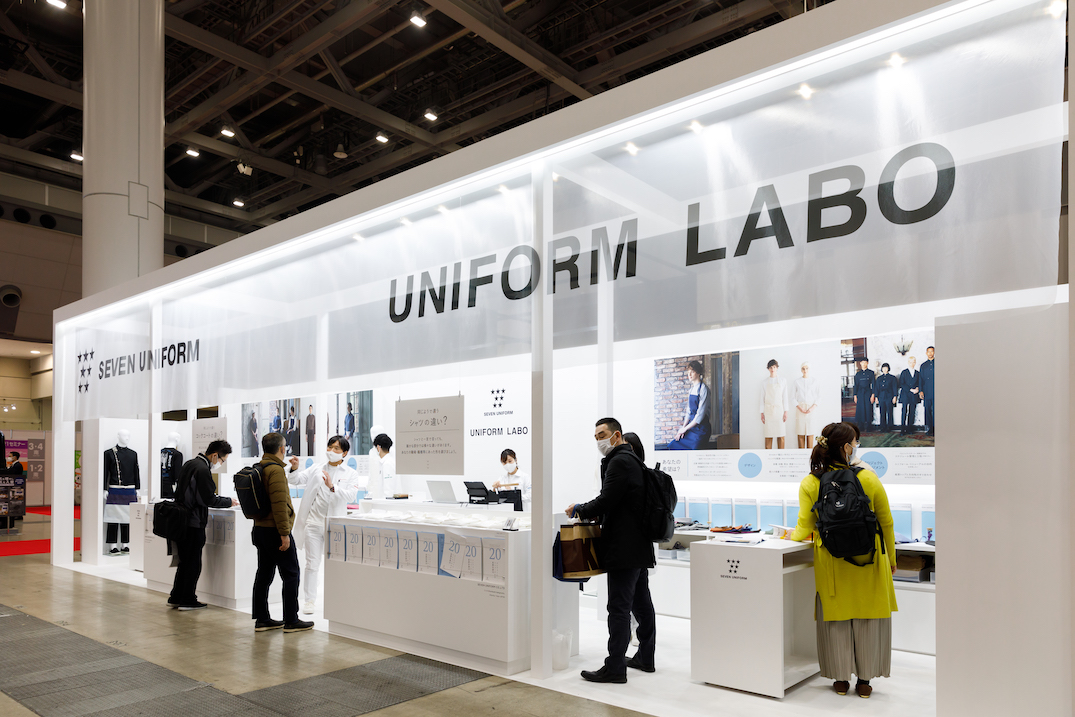 国際ホテルレストランショー2021の展示会ブースデザイン装飾