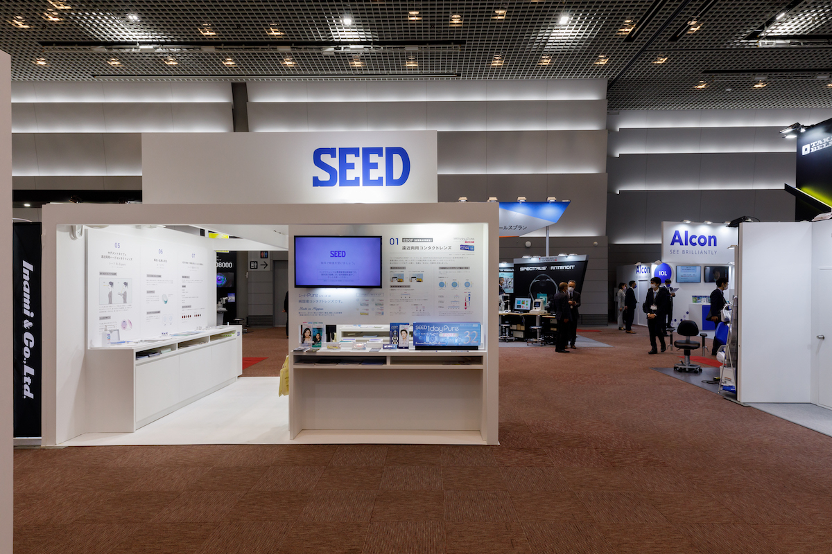 第125回　日本眼科学会総会の展示会ブースデザイン装飾