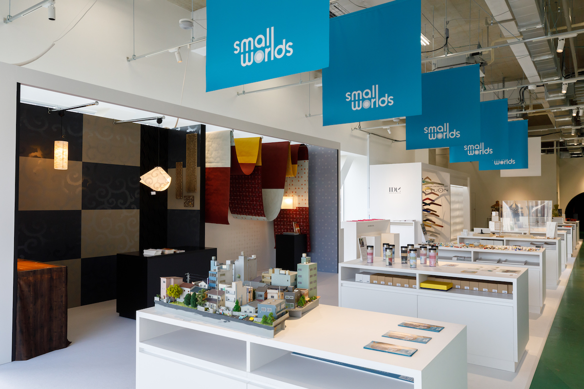 JAPAN SHOP in smallworlds TOKYOの展示会ブースデザイン装飾