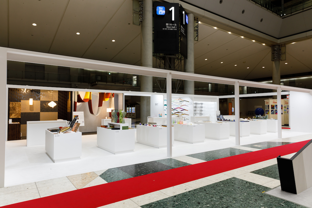 JAPAN SHOP 2021の展示会ブースデザイン装飾