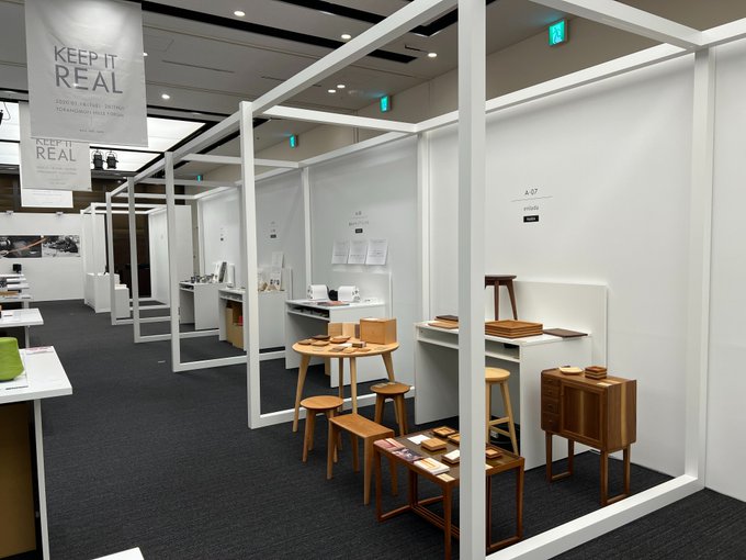 keepitreal展示会写真