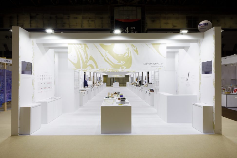 ギフトショー・中小機構・NIPPON QUALITY・展示会集合ブースデザイン装飾